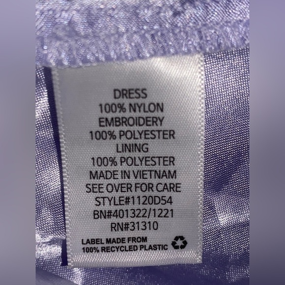 BCX Junior Girl Allover Floral Embroidered Mini Dress Fit & Flare Formal NEW S13 - Picture 6 of 12